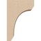 Ekena Millwork 2"W x 4"D x 6"H Classic Legacy Rough Cedar Woodgrain TimberThane Corbel, Primed Tan CORUR02X04X06LGYRCPR - alternate 3